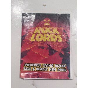Rock Lords Mini Comic Books Paperback 1986